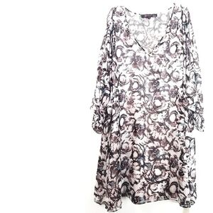 Project/D London Simply Be NWT Women's Chiffon Shift Dress